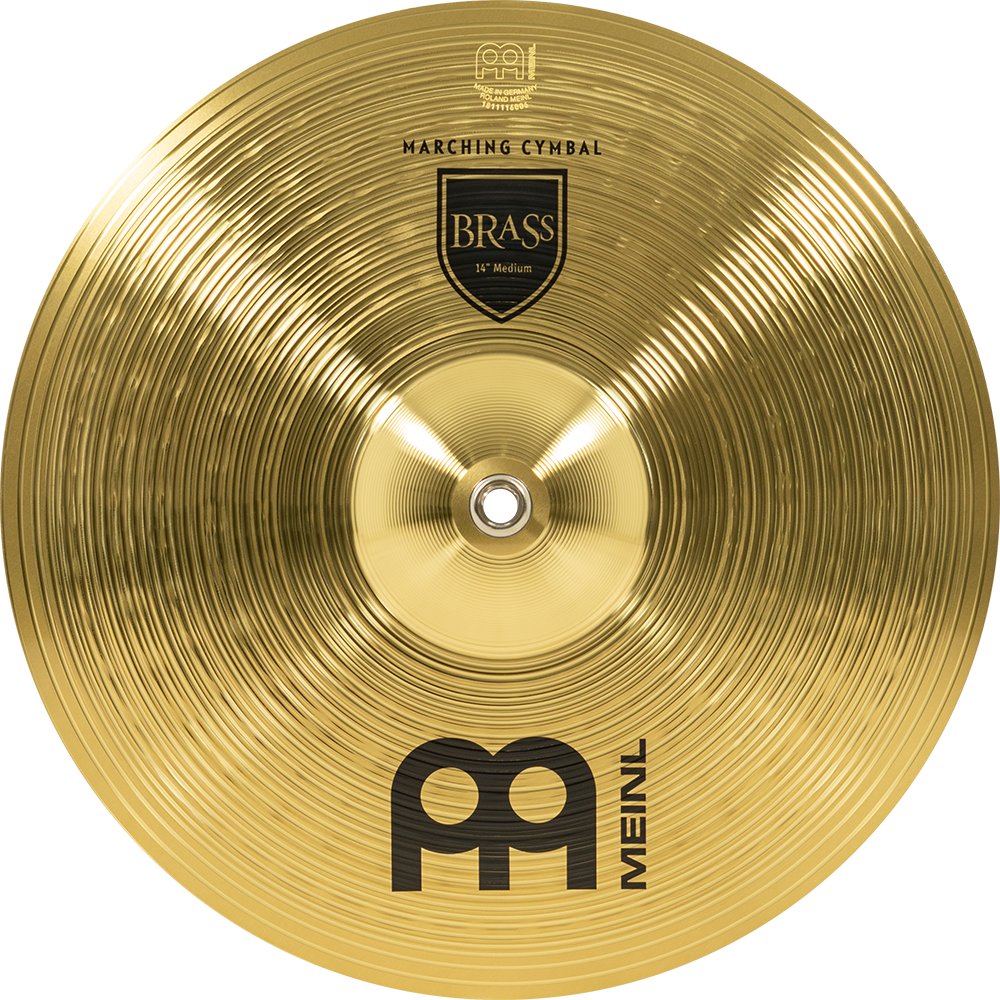 Meinl 14" Marching Brass Cymbal Pair - Image 4