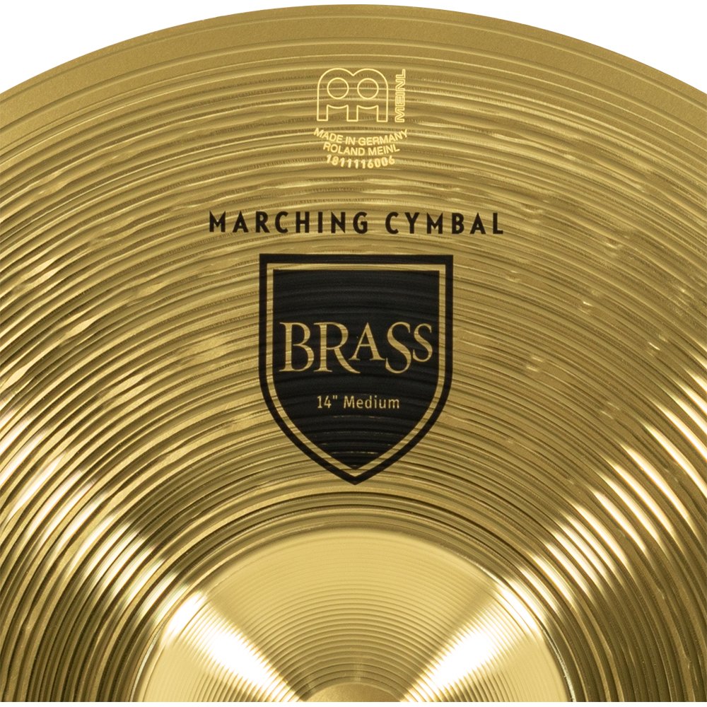 Meinl 14" Marching Brass Cymbal Pair - Image 6