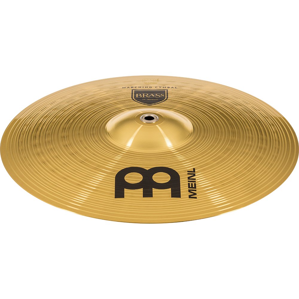 Meinl 14" Marching Brass Cymbal Pair - Image 1