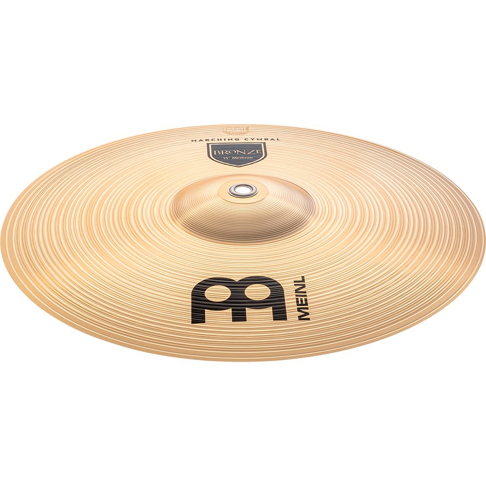 Meinl 14" Marching Bronze Cymbal Pair - Image 2