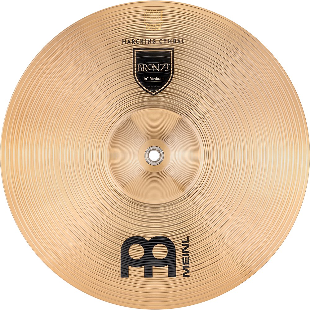 Meinl 14" Marching Bronze Cymbal Pair - Image 7