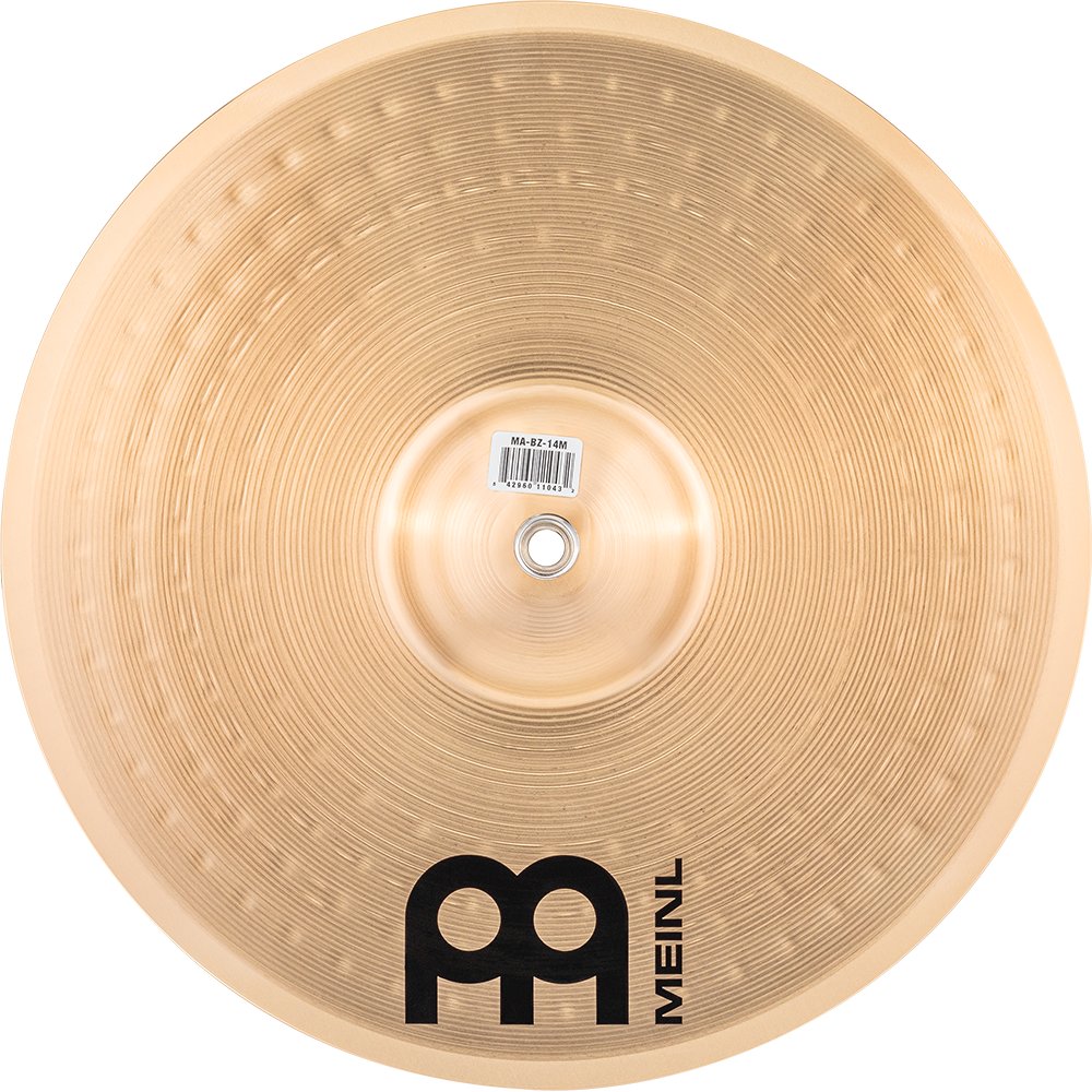 Meinl 14" Marching Bronze Cymbal Pair - Image 1