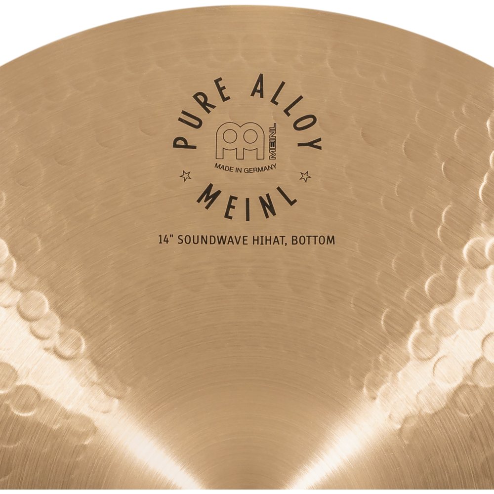 Meinl 14" Pure Alloy Soundwave Hi-Hat Cymbals - Image 11