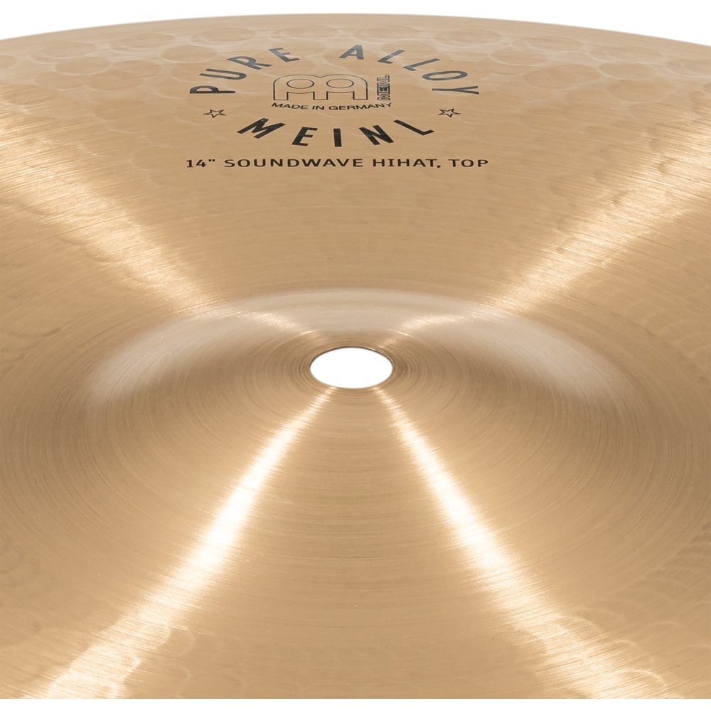 Meinl 14" Pure Alloy Soundwave Hi-Hat Cymbals - Image 4