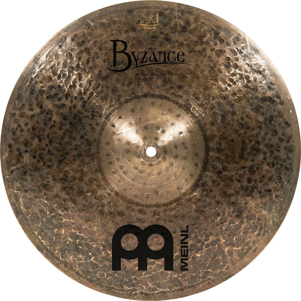 Meinl 15" Byzance Dark Hi-Hat Cymbals - Image 4