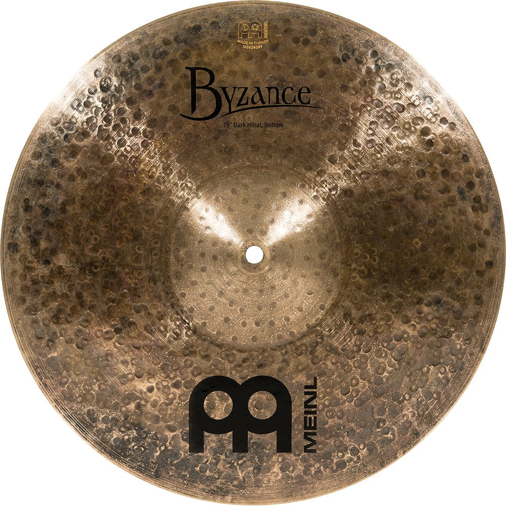 Meinl 15" Byzance Dark Hi-Hat Cymbals - Image 7