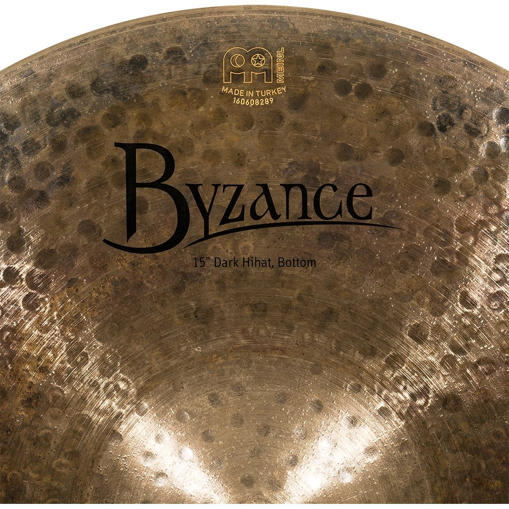 Meinl 15" Byzance Dark Hi-Hat Cymbals - Image 9