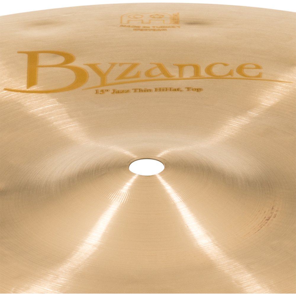 Meinl 15" Byzance Jazz Thin Hi-Hat Cymbals - Image 3