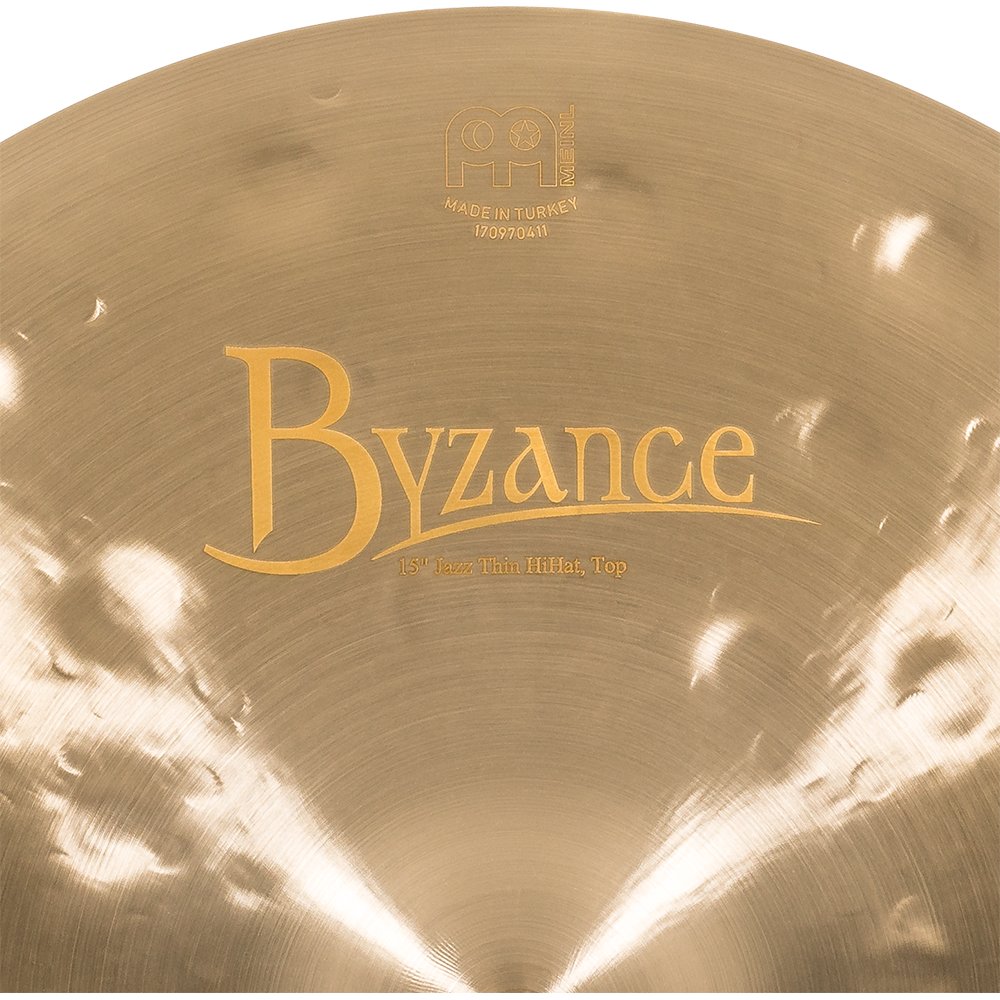 Meinl 15" Byzance Jazz Thin Hi-Hat Cymbals - Image 6