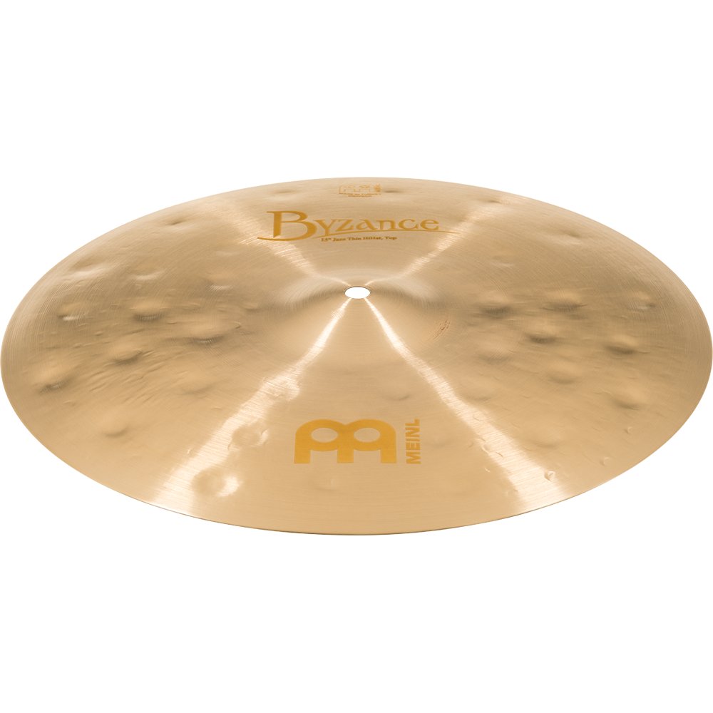 Meinl 15" Byzance Jazz Thin Hi-Hat Cymbals - Image 1