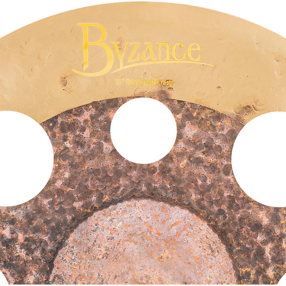 Meinl 16" Byzance Dual Trash Crash Cymbal - Image 5