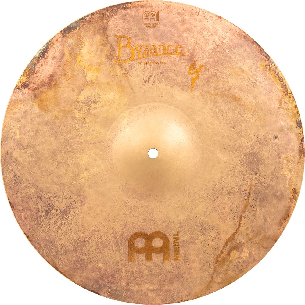 Meinl 16" Byzance Vintage Sand Hi-Hat Cymbals - Image 4