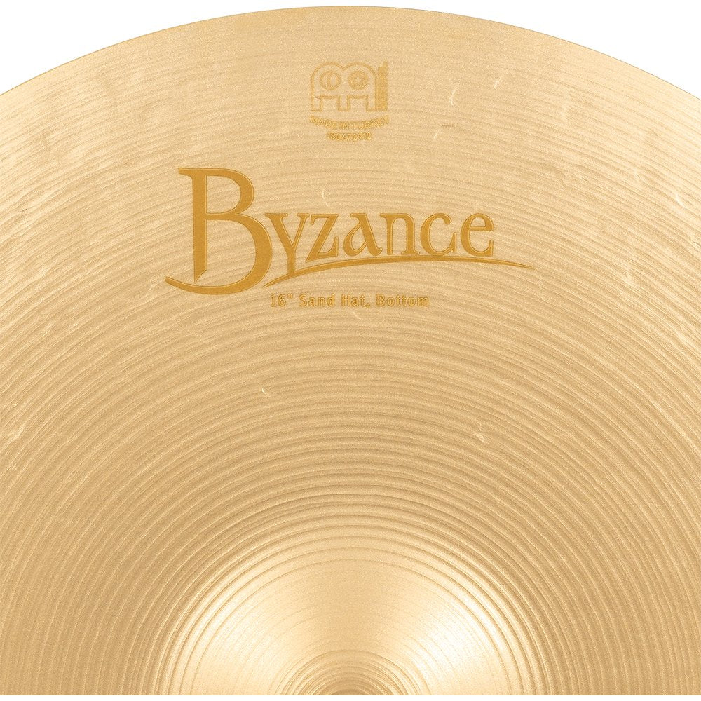 Meinl 16" Byzance Vintage Sand Hi-Hat Cymbals - Image 9