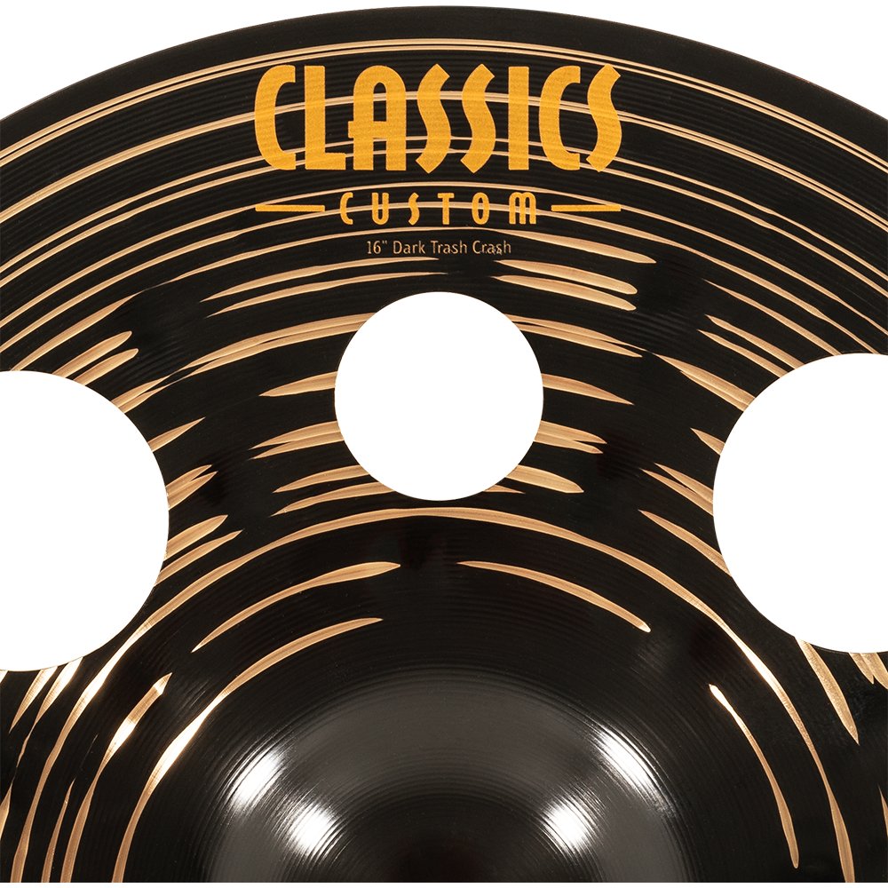 Meinl 16" Classics Custom Dark Trash Crash Cymbal - Image 5