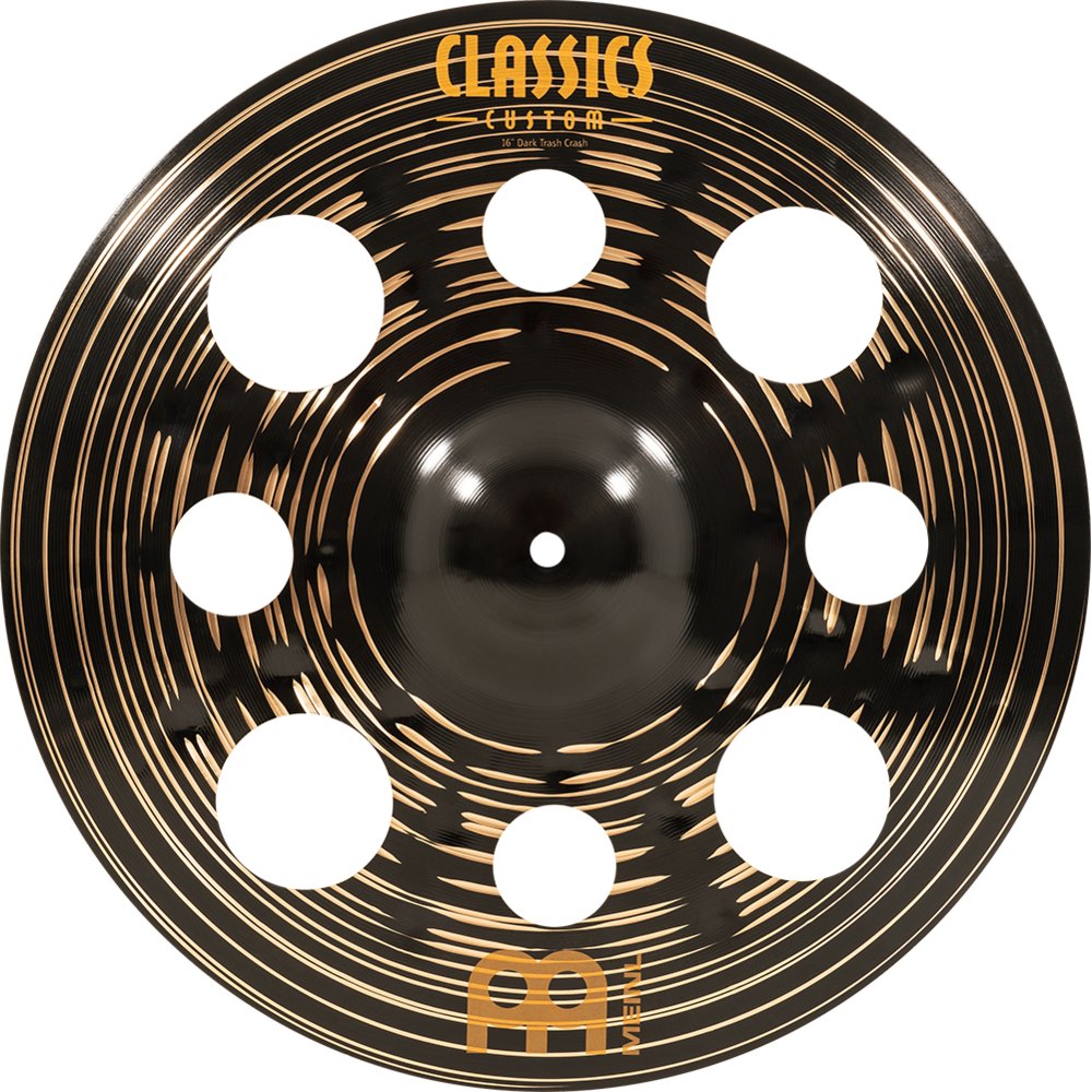 Meinl 16" Classics Custom Dark Trash Crash Cymbal - Image 6