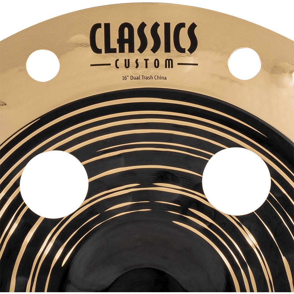 Meinl 16" Classics Custom Dual Trash China Cymbal - Image 5