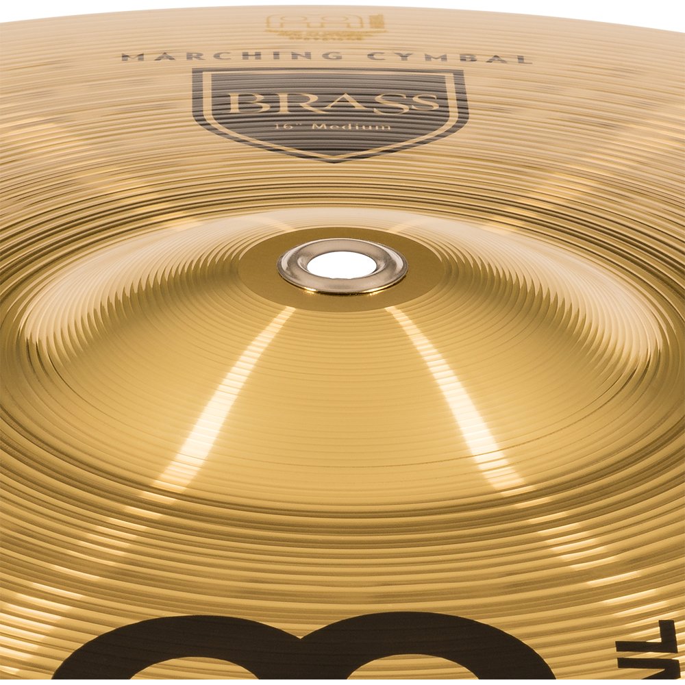 Meinl 16" Marching Brass Cymbal Pair - Image 3