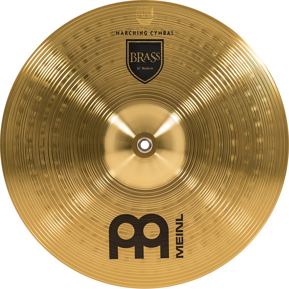 Meinl 16" Marching Brass Cymbal Pair - Image 4