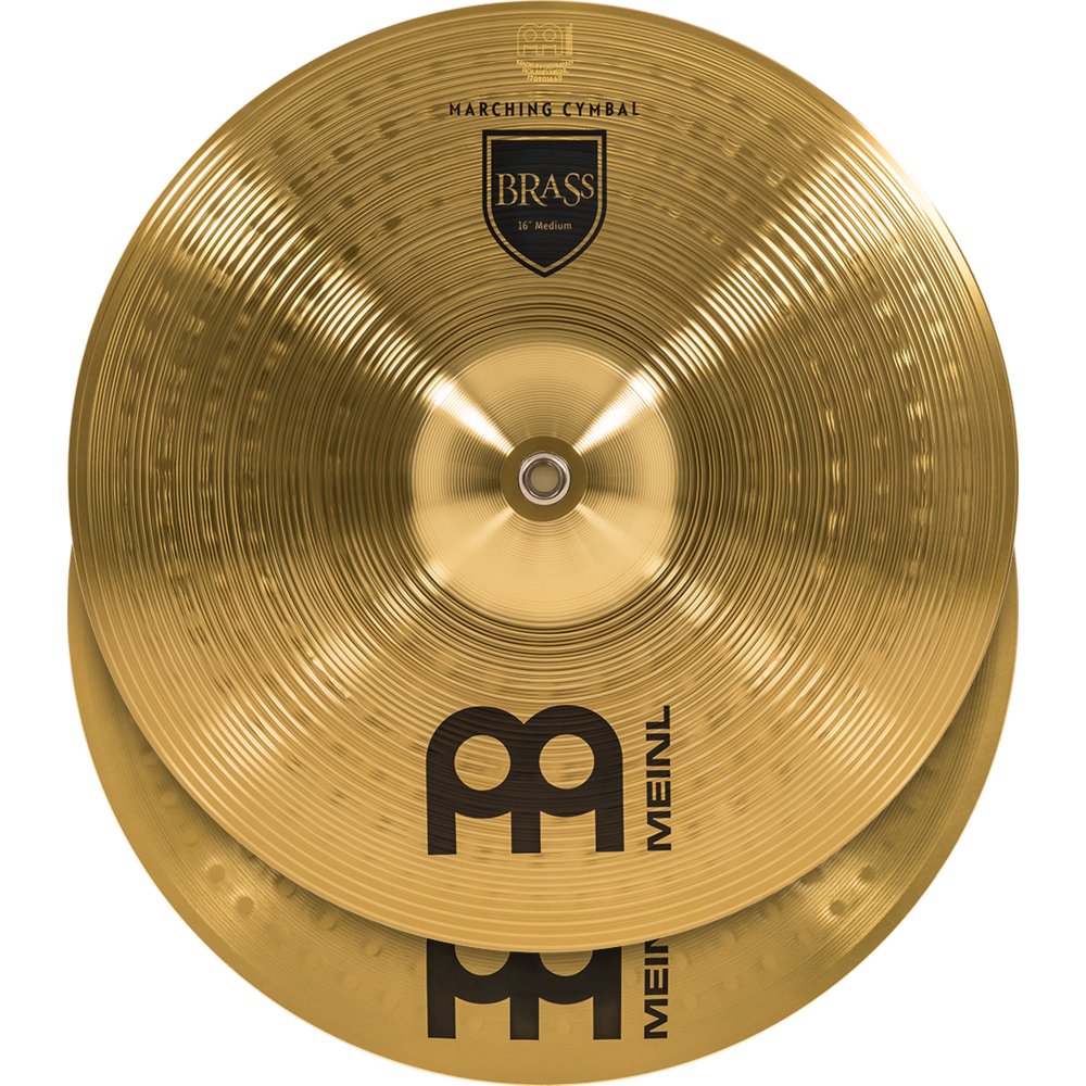 Meinl 16" Marching Brass Cymbal Pair - Image 7