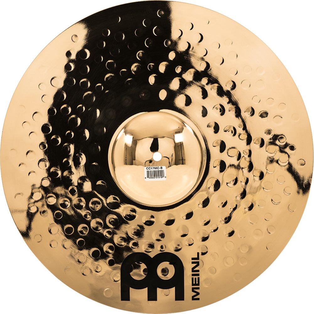 Meinl 17" Classics Custom Brilliant Medium Crash Cymbal - Image 4