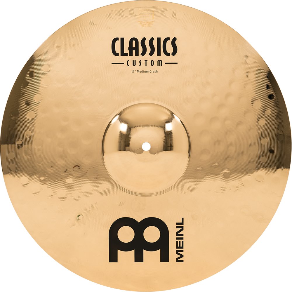 Meinl 17" Classics Custom Brilliant Medium Crash Cymbal - Image 6