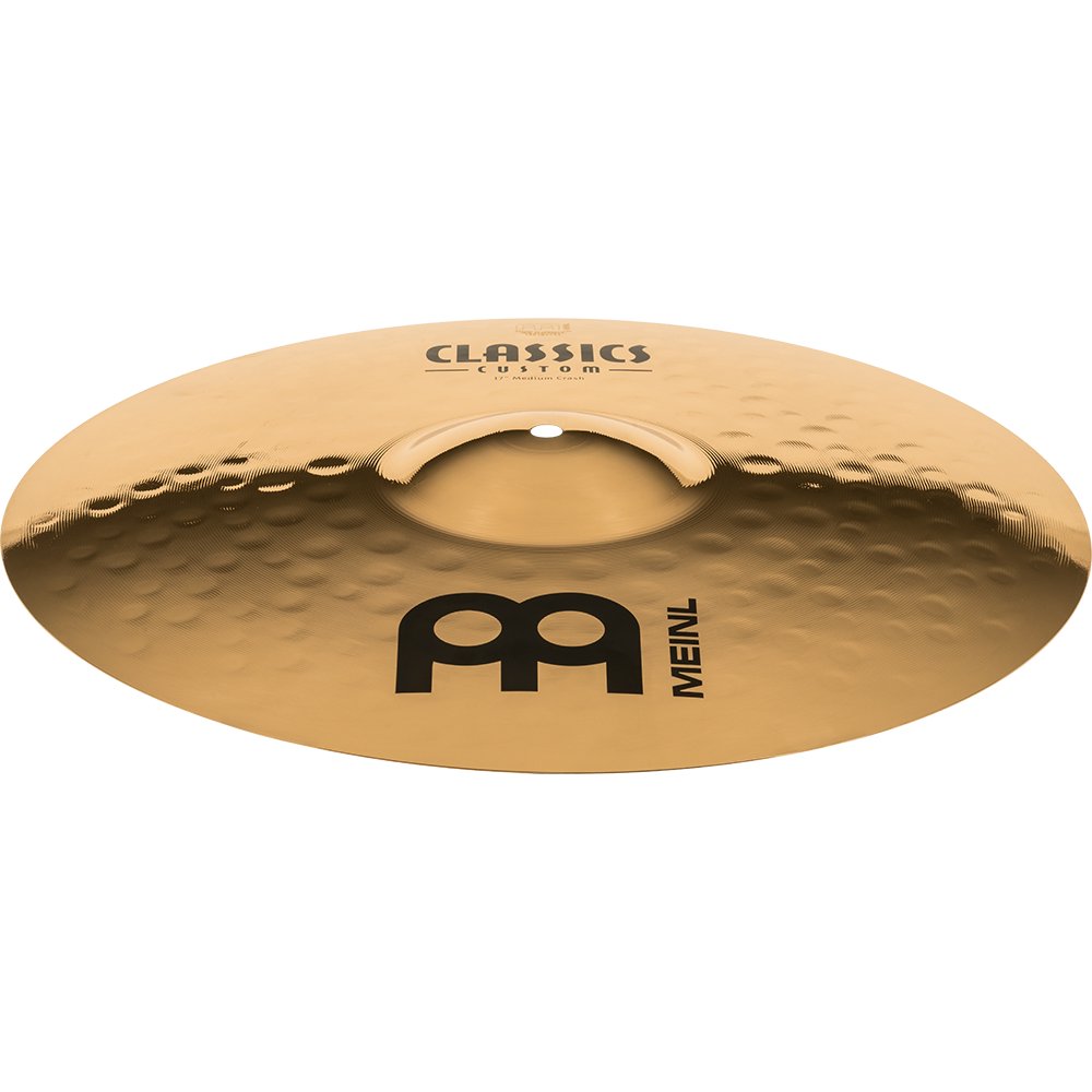 Meinl 17" Classics Custom Brilliant Medium Crash Cymbal - Image 1