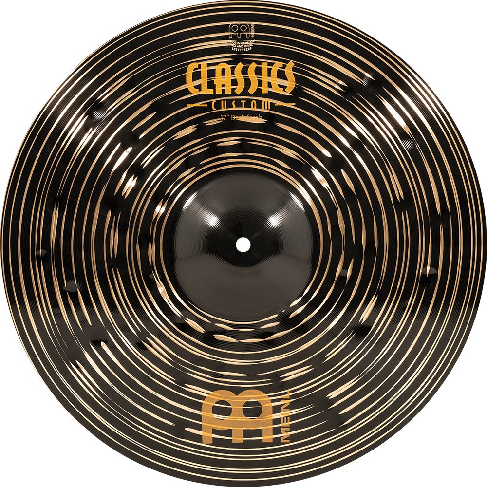 Meinl 17" Classics Custom Dark Crash Cymbal - Image 6