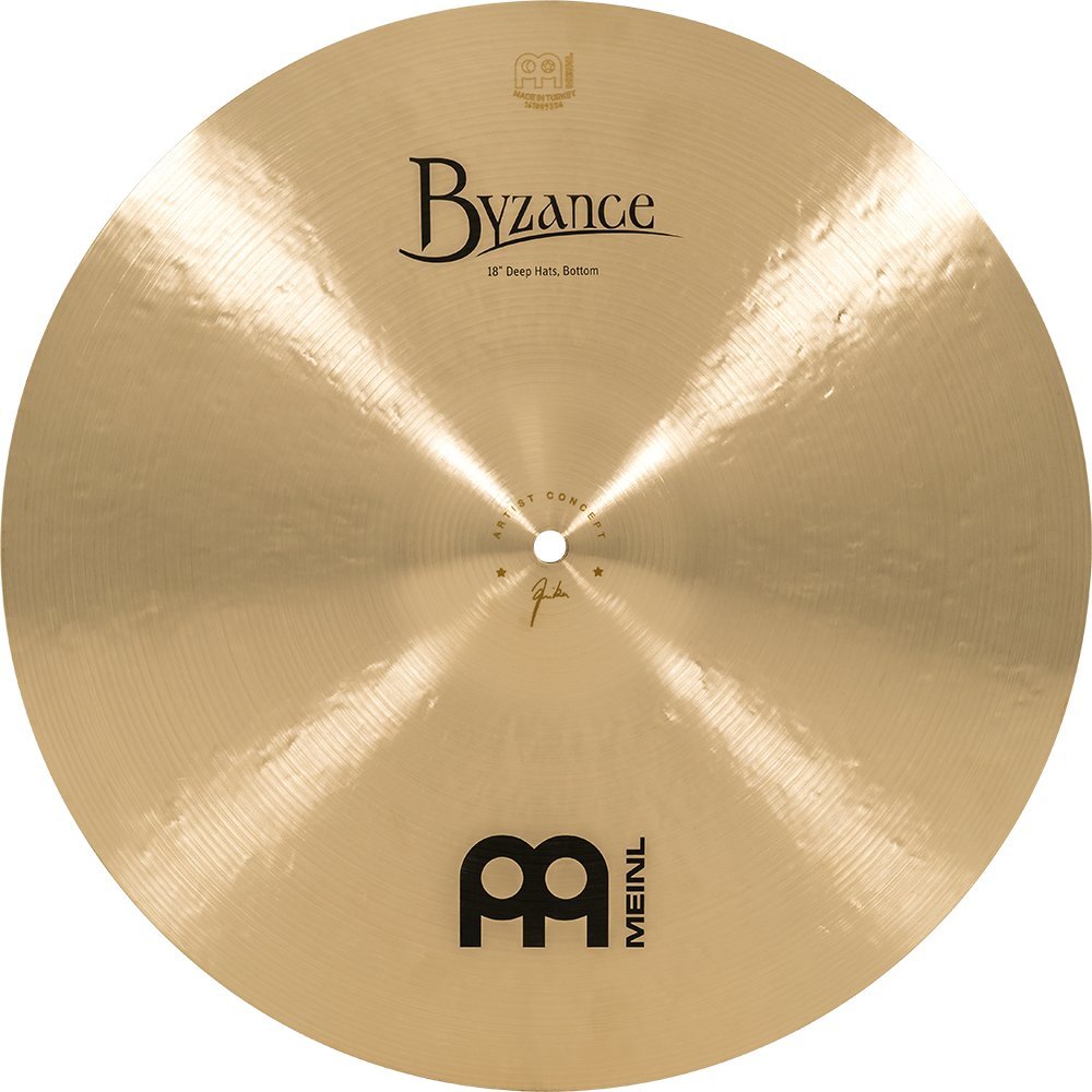 Meinl 18" Anika Nilles Deep Hi-Hat Cymbals Bottom Bell