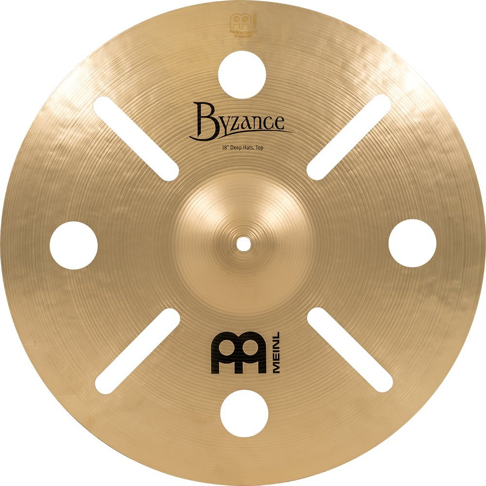 Meinl 18" Anika Nilles Deep Hi-Hat Cymbals Top Bell