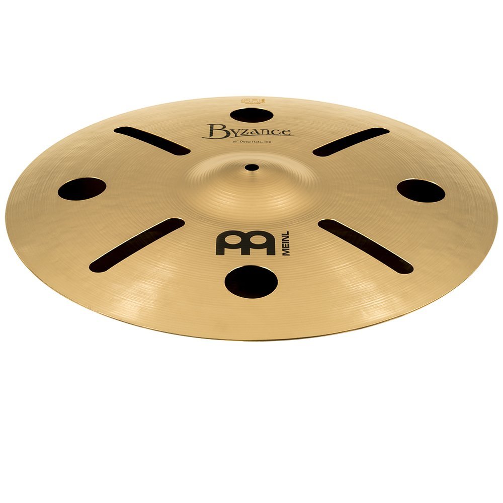 Meinl 18" Anika Nilles Deep Hi-Hat Cymbals Top View
