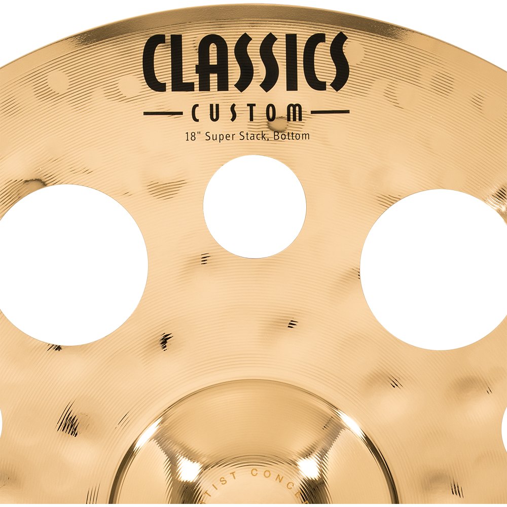 Meinl 18" Artist Concept Thomas Lang Super Stack Cymbal Stack - Image 9