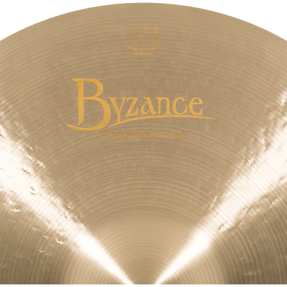 Meinl 18" Byzance Jazz Medium Thin Crash Cymbal - Image 5