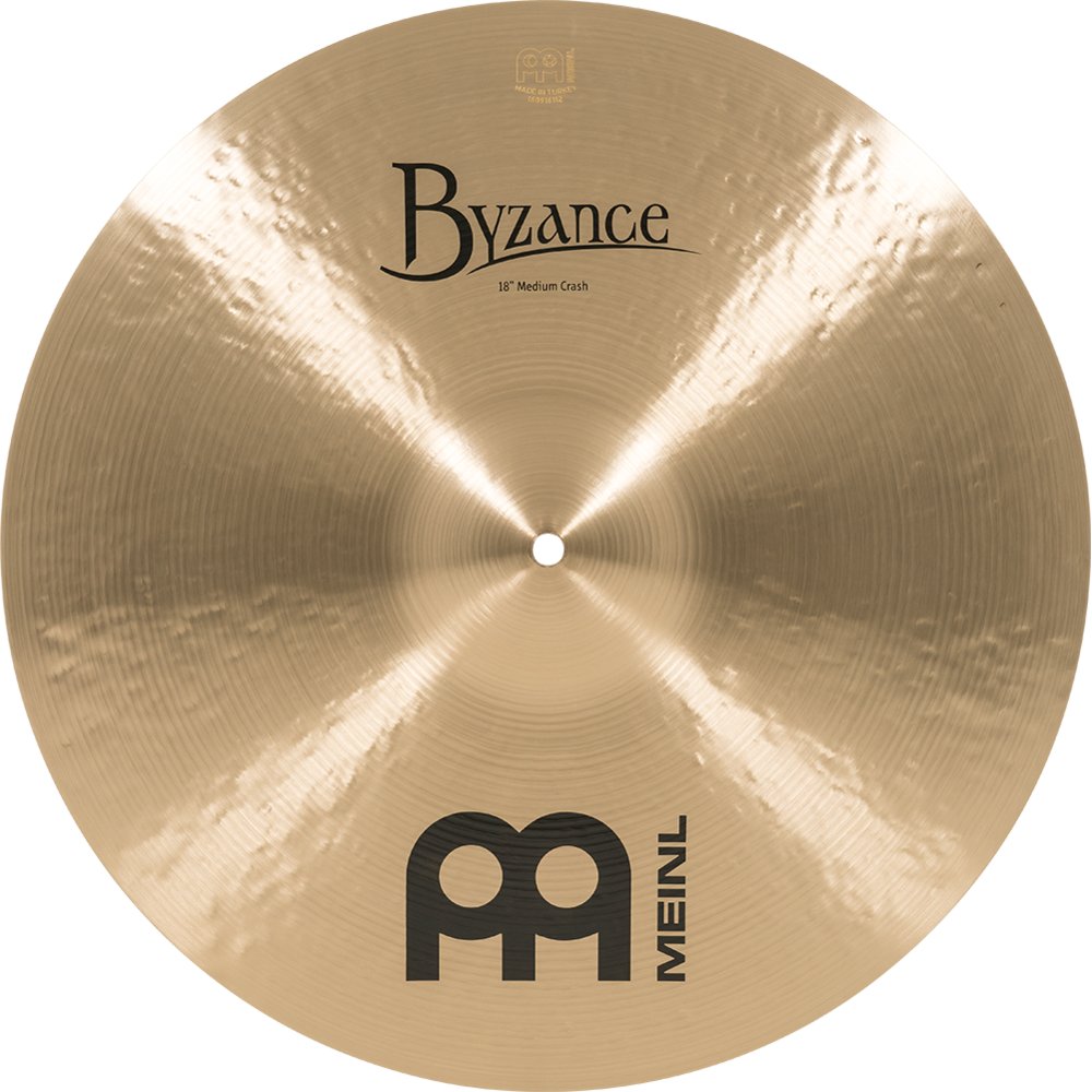 Meinl 18" Byzance Traditional Medium Crash Cymbal - Image 6