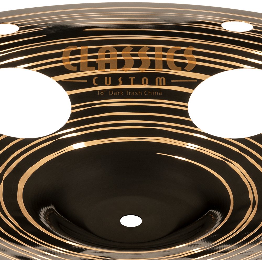 Meinl 18" Classics Custom Dark Trash China Cymbal - Image 3