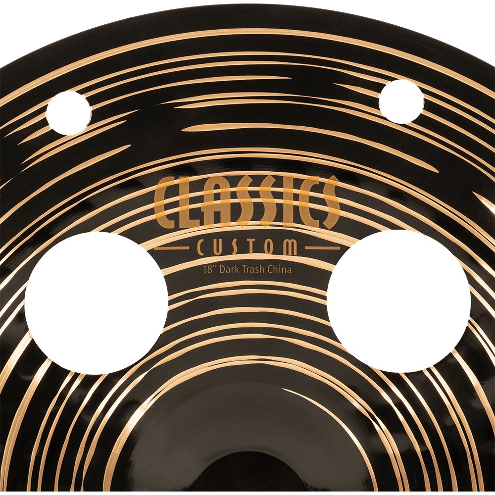 Meinl 18" Classics Custom Dark Trash China Cymbal - Image 5