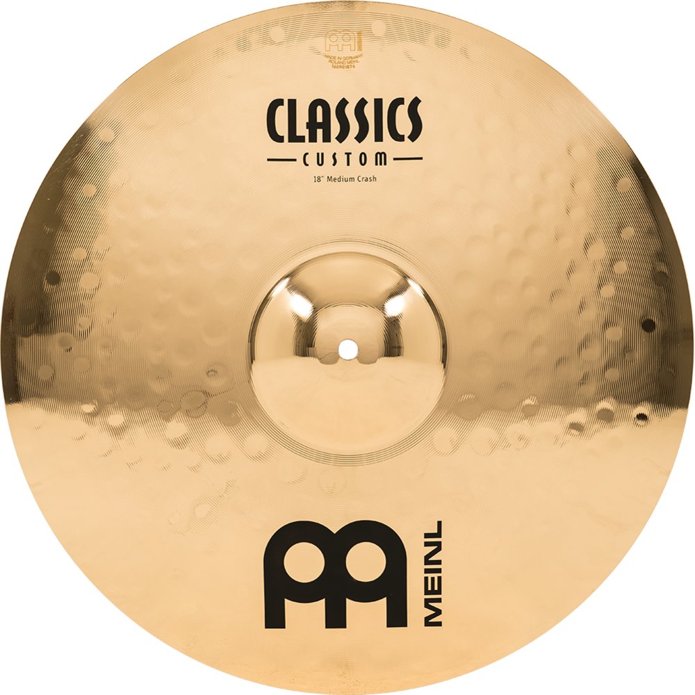 Meinl 18" Classics Custom Medium Crash Cymbal - Image 6