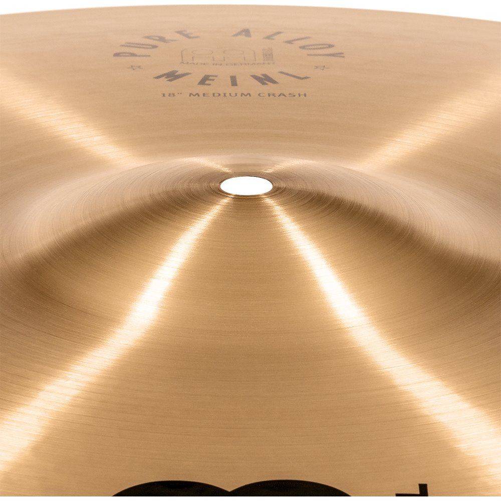Meinl 18" Pure Alloy Medium Crash Cymbal - Image 3