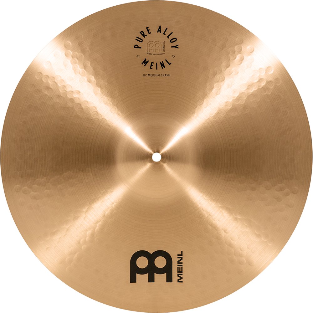 Meinl 18" Pure Alloy Medium Crash Cymbal - Image 6