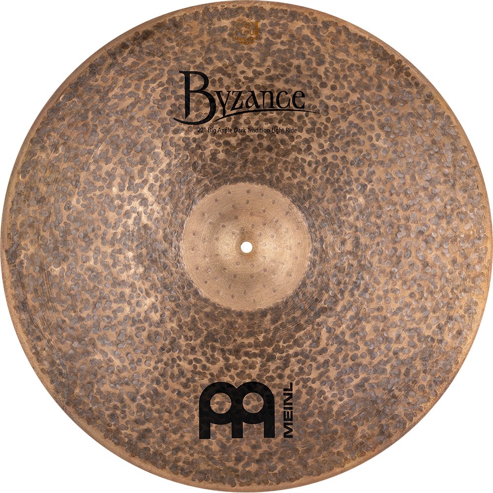 Meinl 22" Byzance Big Apple Dark Tradition Light Ride Cymbal - Image 6