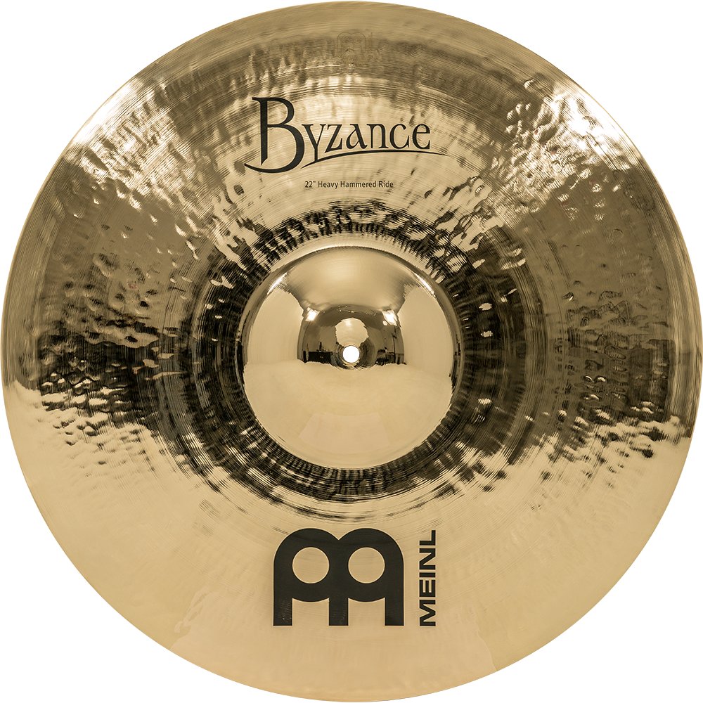 Meinl 22" Byzance Brilliant Heavy Hammered Ride Cymbal - Image 6