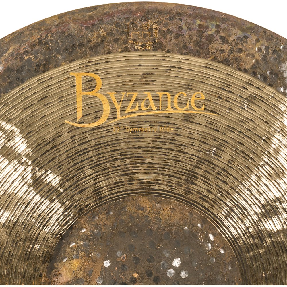 Meinl 22" Byzance Jazz Symmetry Ride Cymbal - Image 5