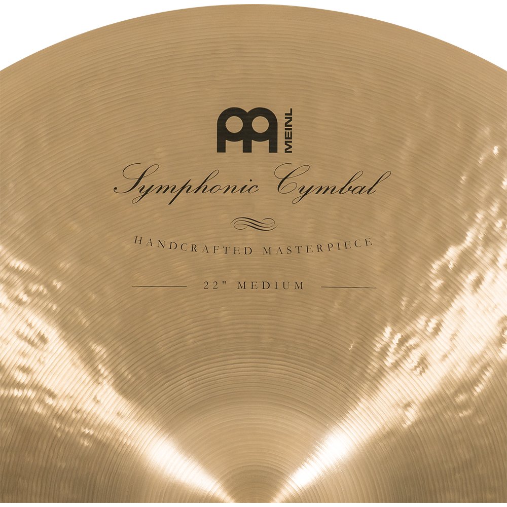 Meinl 22" Symphonic Medium Cymbal Pair - Image 6
