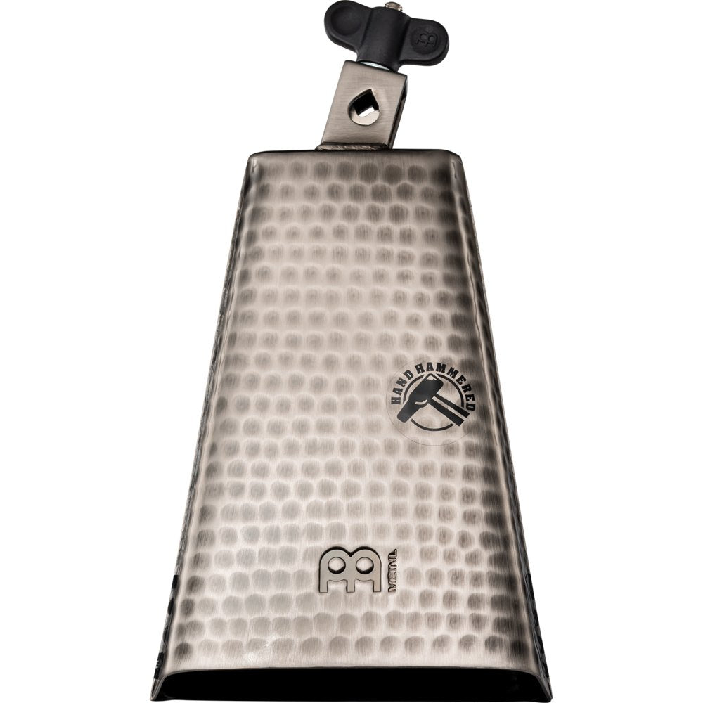 Meinl 8" Big Mouth Hammered Cowbell - Brushed Steel - Image 1