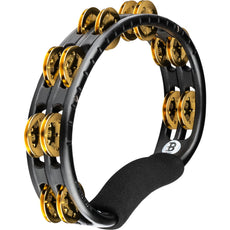 Meinl ABS Double Row Black Tambourine-Brass Jingles - Image 2