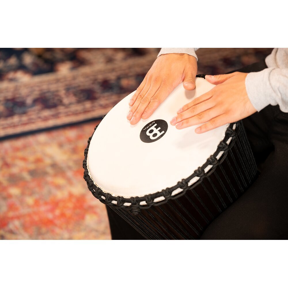 Meinl African Style 12" Djembe - African Queen Carving - Image 7