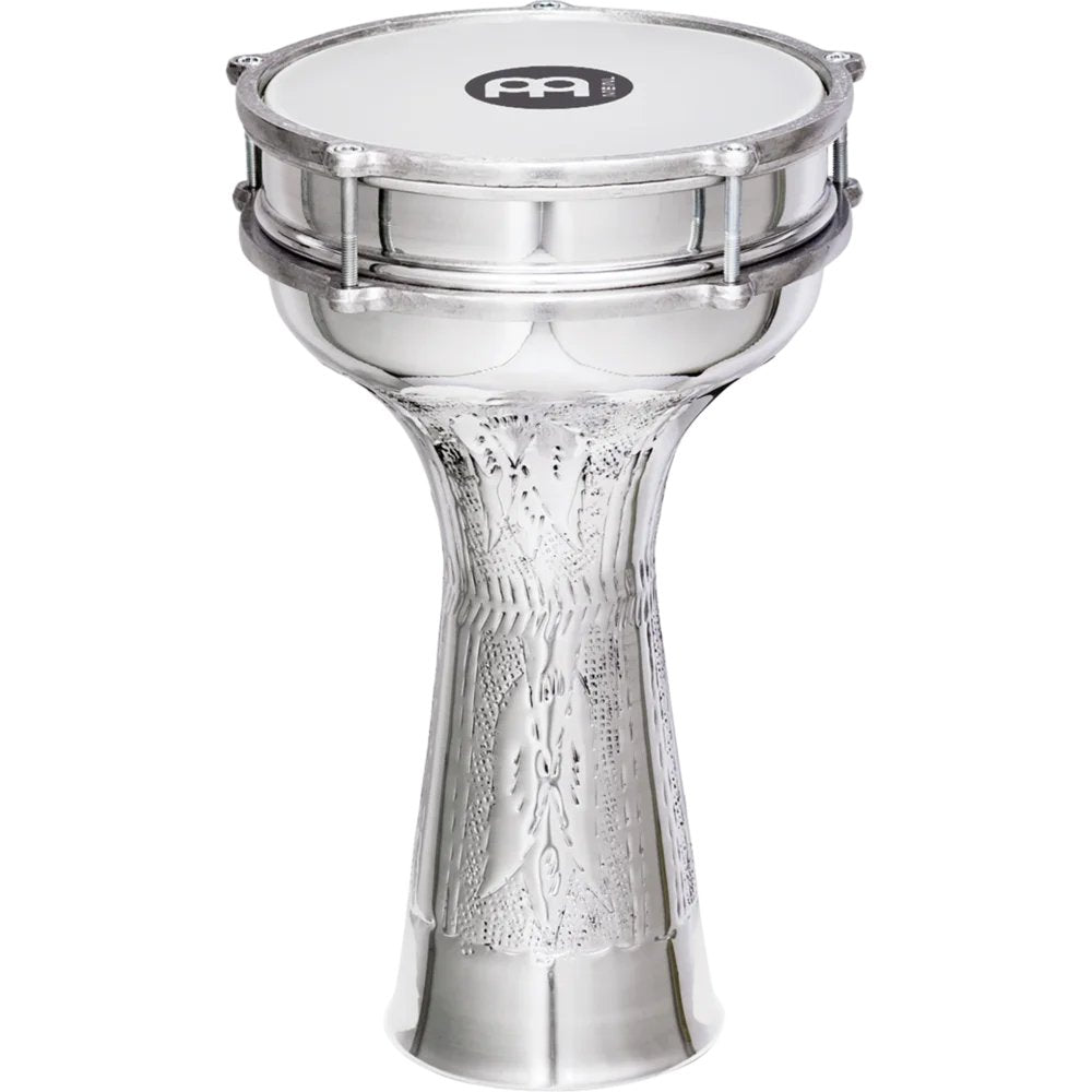 Meinl Aluminum Hand Hammered Jingle Darbuka 8" x 14 1/2" HE314