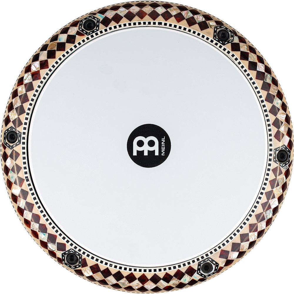 Meinl Artisan Edition Doumbek - White Pearl Mosaic Imperial - Image 3