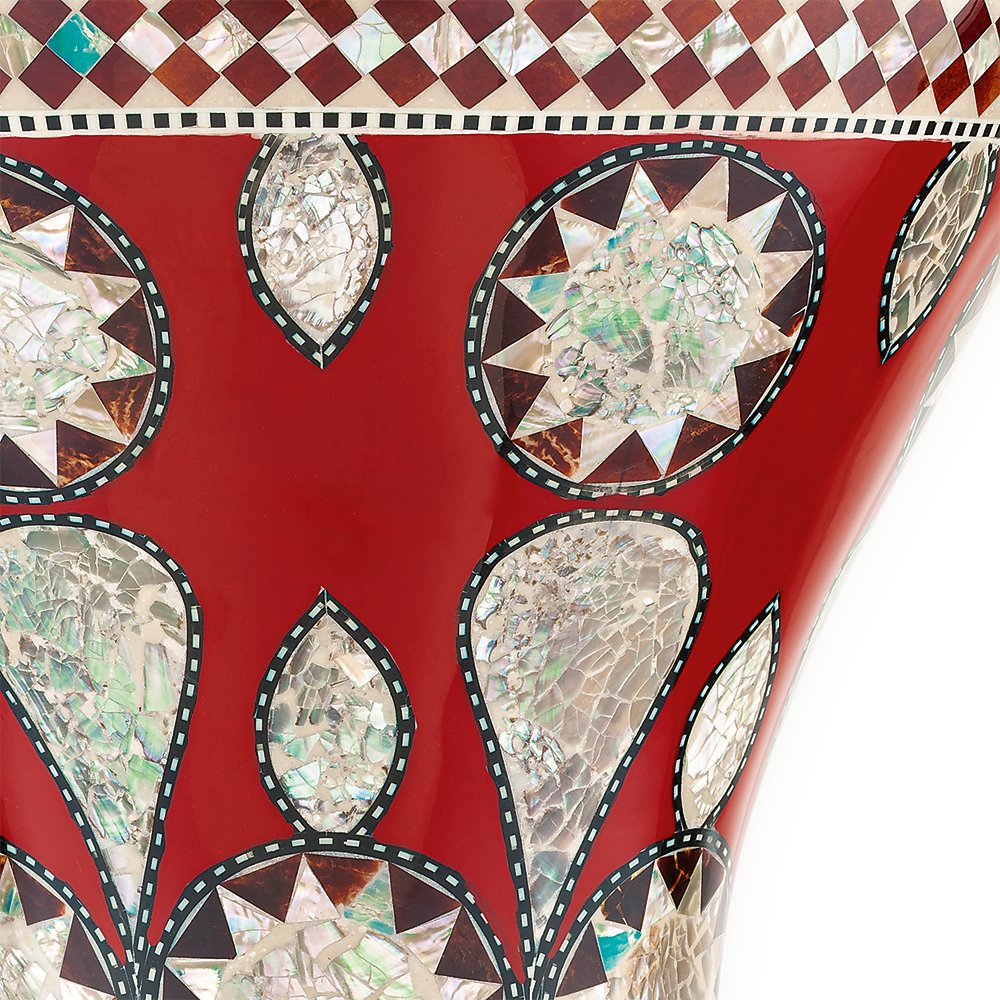 Meinl Artisan Edition Doumbek - White Pearl Mosaic Imperial - Image 5