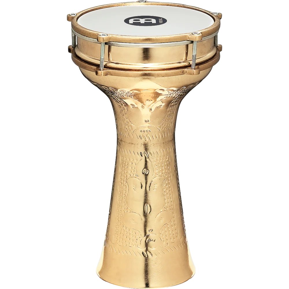 Meinl Copper Hand Hammered Brass Plated Darbuka 7 7/8" x 15 1/2" HE215