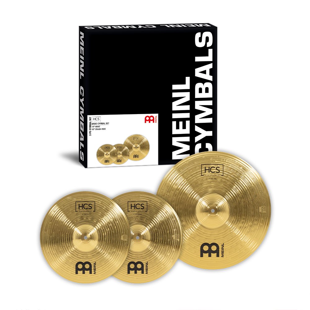 Meinl HCS Basic Cymbal Pack with Crash Ride - Image 5